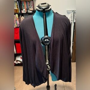 Lane Bryant Cardigan with Unique back panel